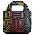 Circuit Board Seamless Patterns Set Premium Foldable Grocery Recycle Bag View2