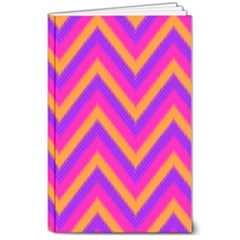 Chevron 8  X 10  Softcover Notebook by Ket1n9