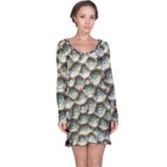 Ocean Pattern Long Sleeve Nightdress by Ket1n9