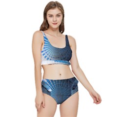 Data Computer Internet Online Frilly Bikini Set by Ket1n9