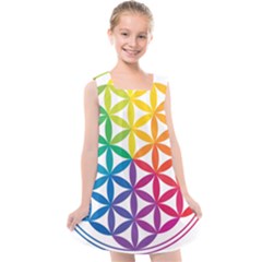 Heart Energy Medicine Kids  Cross Back Dress by Ket1n9