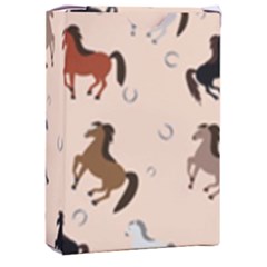 Horses For Courses Pattern Playing Cards Single Design (rectangle) With Custom Box by Ket1n9