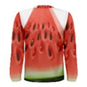 Seamless Background With Watermelon Slices Men s Long Sleeve T-Shirt View2
