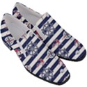 Seamless Marine Pattern Women Slip On Heel Loafers View3