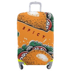 Seamless Pattern With Taco Luggage Cover (medium) by Ket1n9