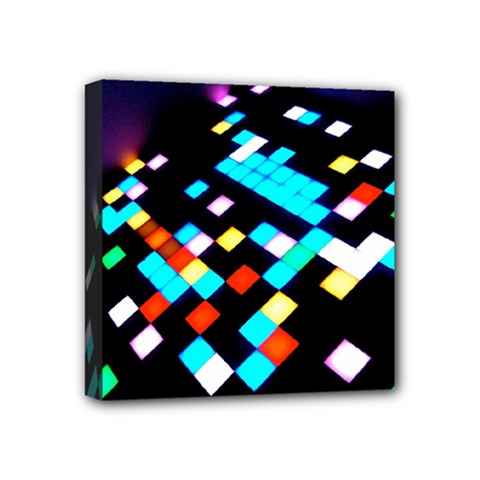 Dance Floor Mini Canvas 4  X 4  (stretched) by Hannah976