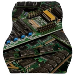 Computer Ram Tech - Car Seat Velour Cushion  by Hannah976