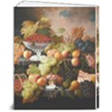 Abundance Of Fruit Severin Roesen 8  x 10  Softcover Notebook View2