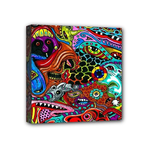 Vector Art Pattern - Mini Canvas 4  X 4  (stretched) by Hannah976