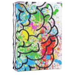 Brain Mind Psychology Idea Drawing Playing Cards Single Design (rectangle) With Custom Box by Ndabl3x