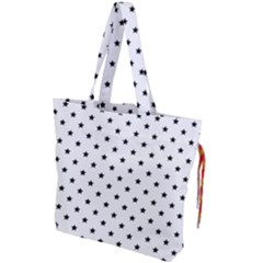 Star Drawstring Tote Bag by saad11