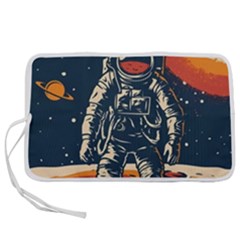 Vintage Retro Space Posters Astronaut Pen Storage Case (s) by Sarkoni