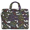 Mental Emojis Emoticons Icons MacBook Pro 13  Double Pocket Laptop Bag View2