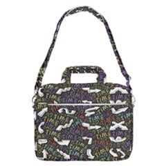 Footprints Path Mystery Unknown Macbook Pro 16  Shoulder Laptop Bag by Paksenen