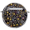 Mental Emojis Emoticons Icons Crossbody Circle Bag View2