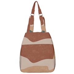 Sunrise Sunset Desert Wall Art Center Zip Backpack by Bedest
