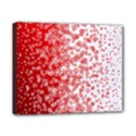 Christmas New Year Snowflake Deer Canvas 10  x 8  (Stretched) View1