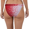 Christmas New Year Snowflake Deer Band Bikini Bottoms View2