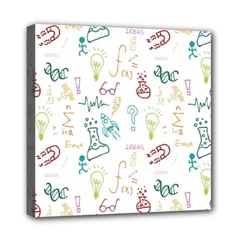 Background Decorative Mini Canvas 8  X 8  (stretched) by Bedest