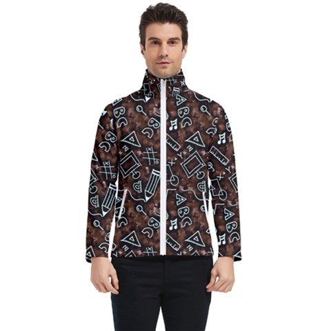 Doodles School Background Art Pattern Men s Bomber Jacket by Bedest