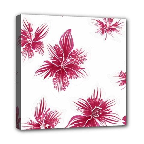 Hawaiian Flowers Mini Canvas 8  X 8  (stretched) by essentialimage