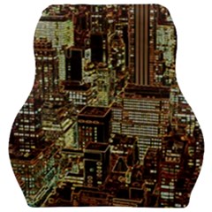 Photo New York City Skyscrapers Car Seat Velour Cushion  by Cendanart