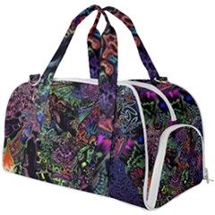 Psychodelic Absract Burner Gym Duffel Bag by Bedest