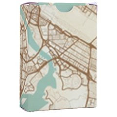 Mapart Dubai Map Playing Cards Single Design (rectangle) With Custom Box by Proyonanggan