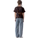 Cube Forma Glow 3d Volume Kids  Cuff Sleeve Scrunch Bottom T-Shirt View2