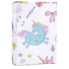 Unicorn Diamond Rainbow Shooting Star Playing Cards Single Design (rectangle) With Custom Box by Grandong