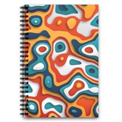 Colors Pastel Patterns 5 5  X 8 5  Notebook by Grandong