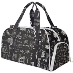 Doodle Art Chemistry Art Burner Gym Duffel Bag by Cemarart