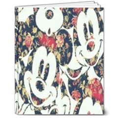 Mickey Mouse, Cartoon, Cartoon Character 8  X 10  Hardcover Notebook by nateshop