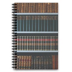 Books Bookshelf Library Education 5 5  X 8 5  Notebook by Grandong