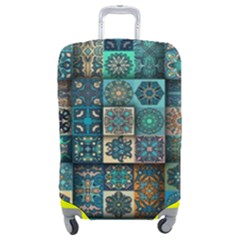Texture Pattern Abstract Colorful Digital Art Luggage Cover (medium) by Ndabl3x