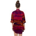 Time Wind Polishpattern Architecture Building City Cityscape Nature Pop-art Pop Surrealism  Retrowave Open Front Chiffon Kimono View2