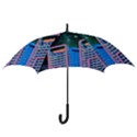 Fantasy City Architecture Building Cityscape Hook Handle Umbrellas (Medium) View3