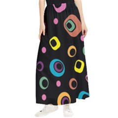 Abstract-2 Maxi Chiffon Skirt by nateshop