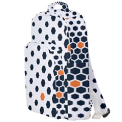 Honeycomb Hexagon Pattern Abstract Double Compartment Backpack by Grandong
