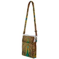 Peacock Feather Bird Peafowl Multi Function Travel Bag by Cemarart