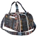Abstract Colorful Texture Burner Gym Duffel Bag View2