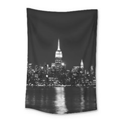 Photography Of Buildings New York City  Nyc Skyline Small Tapestry by Cemarart