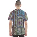 Arcade Game Retro Pattern Men s Sport Mesh T-Shirt View2