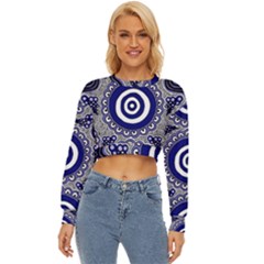 Authentic Aboriginal Art - Gathering Lightweight Long Sleeve Sweatshirt by hogartharts