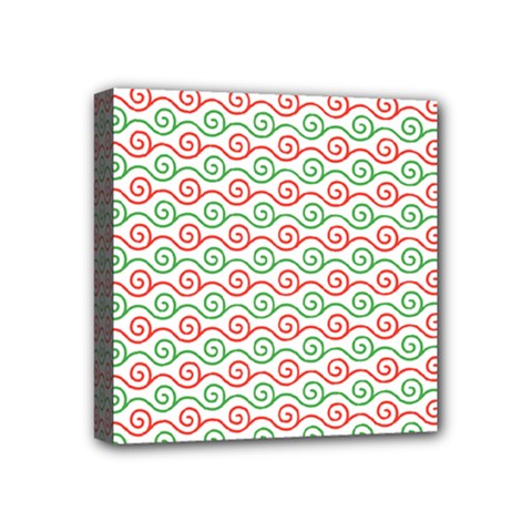 Mosaic Hexagon Honeycomb Mini Canvas 4  X 4  (stretched) by Ndabl3x
