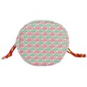 Spirals Geometric Pattern Design Drawstring Bucket Bag View3