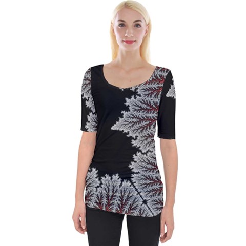 Astrology Surreal Surrealism Trippy Visual Art Wide Neckline T-shirt by Bedest