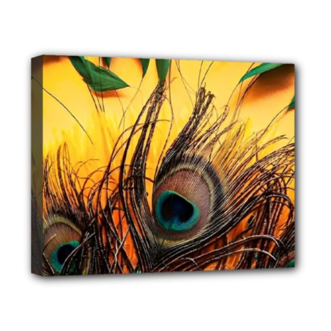 Forest Owl Art Snow Winter Canvas 10  X 8  (stretched) by Cemarart