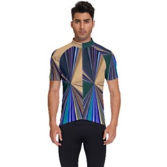 Flower Petal Bud Men s Short Sleeve Cycling Jersey by Cemarart