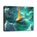 Double Exposure Flower Canvas 10  x 8  (Stretched) View1
